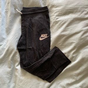 Nike cropped joggers